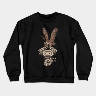 Machine with Eagle Crewneck Sweatshirt